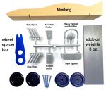 Mustang Pinewood Derby Car Kit
